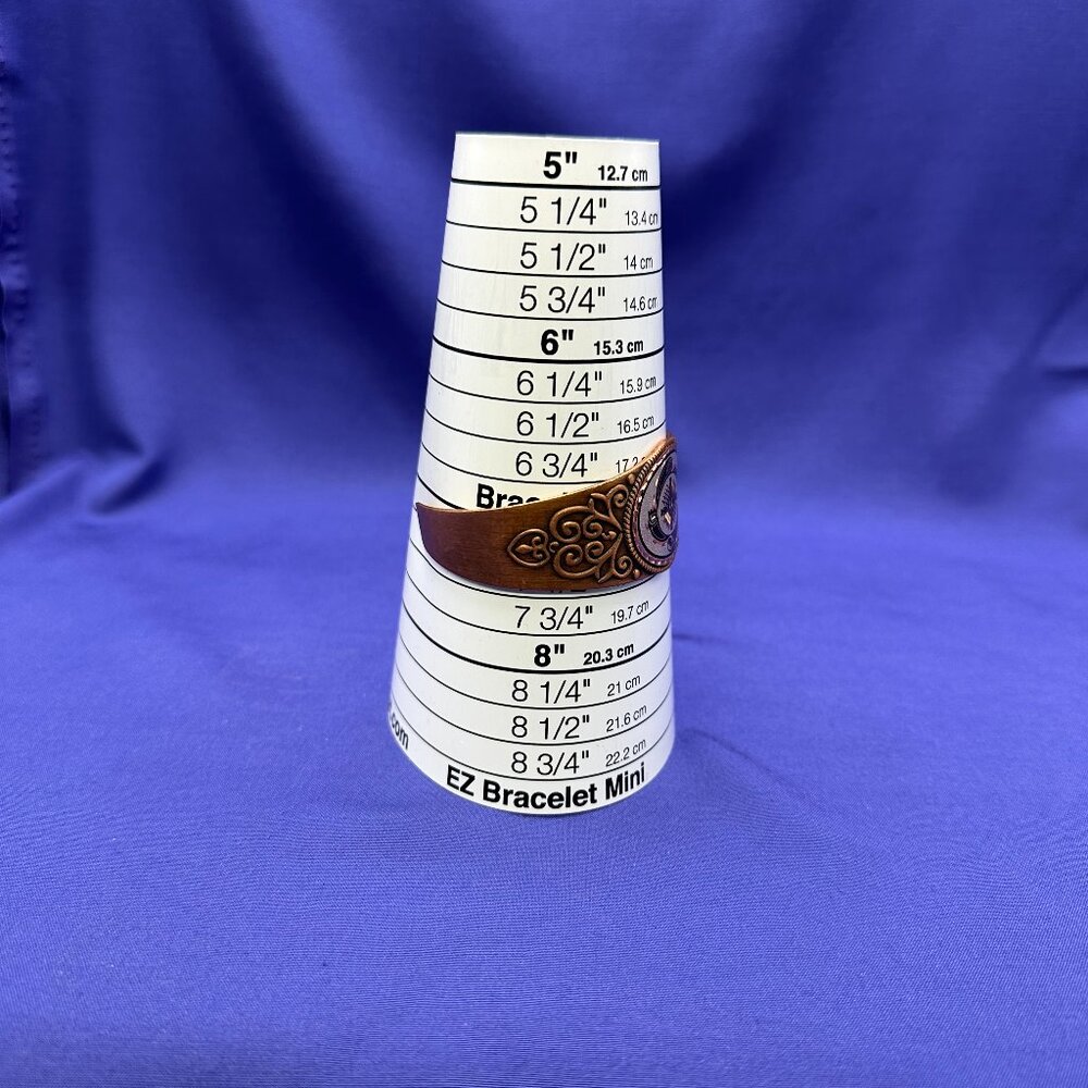 Southwest Copper “4 Elements” Cuff Bracelet - Picture 14 of 14